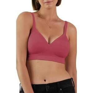 Bravado Designs Lipstick Everyday Muse Wireless Contour Bra Women's Size Small